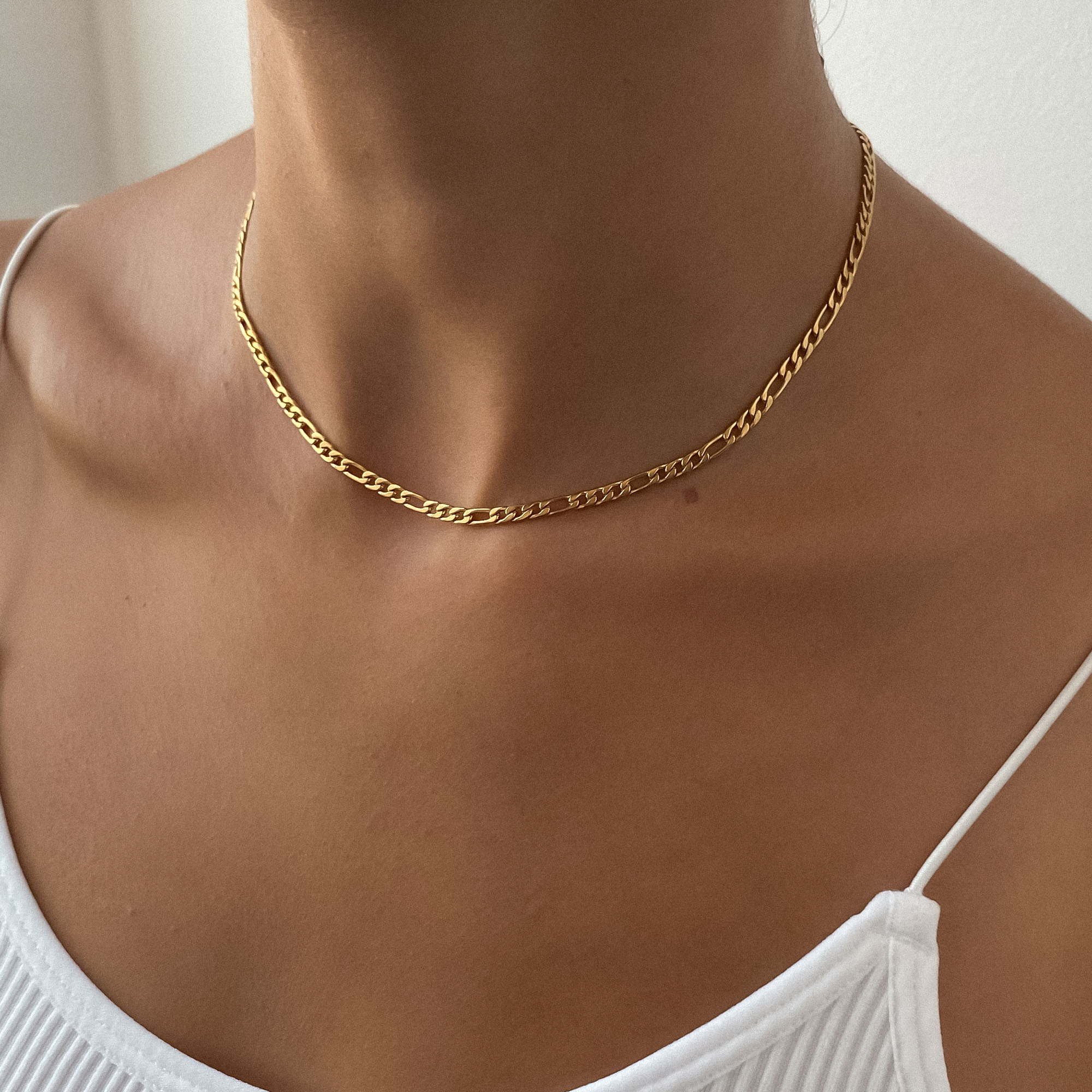 Viy – Elegante vergoldete Halskette