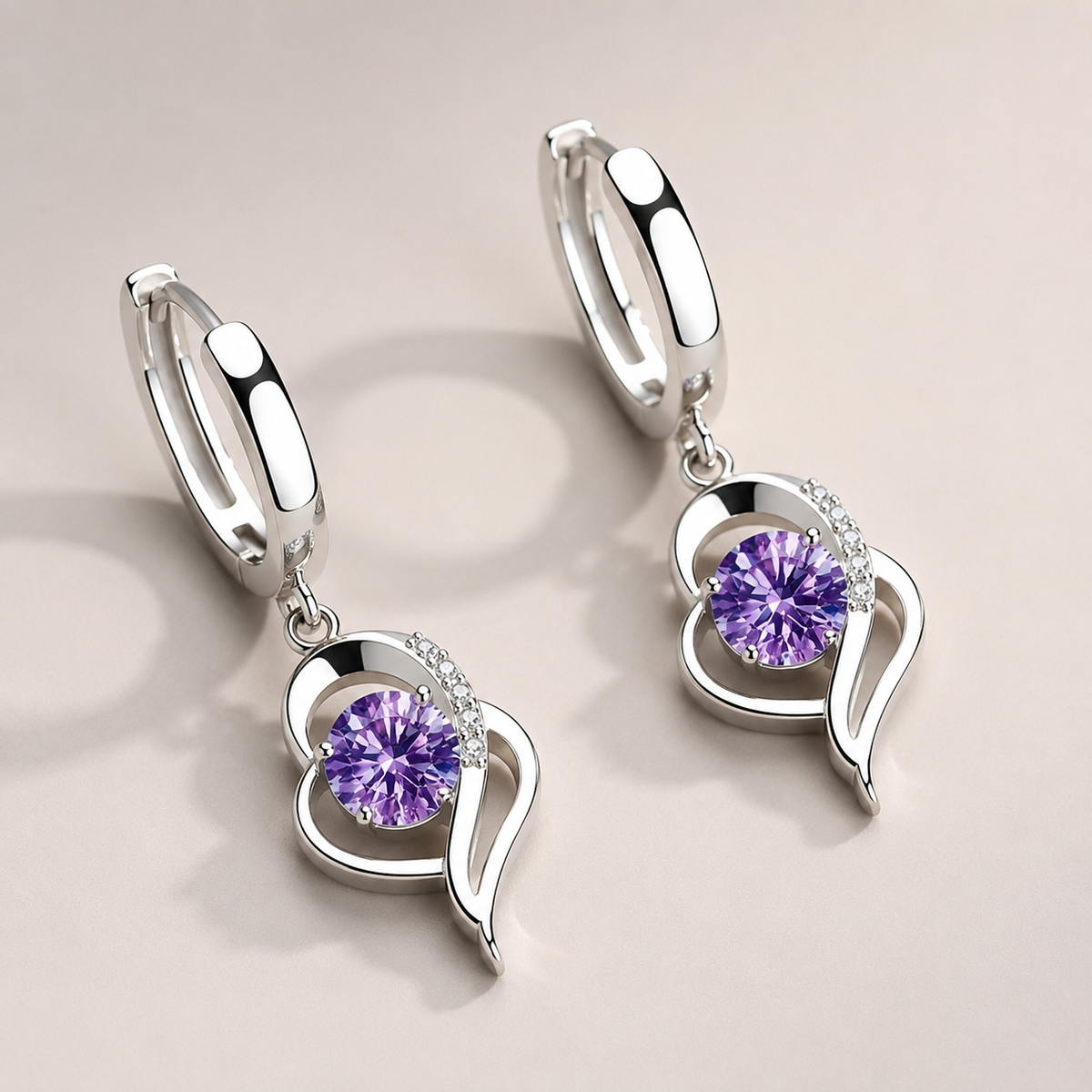 Noelle – Elegante Blumenohrringe