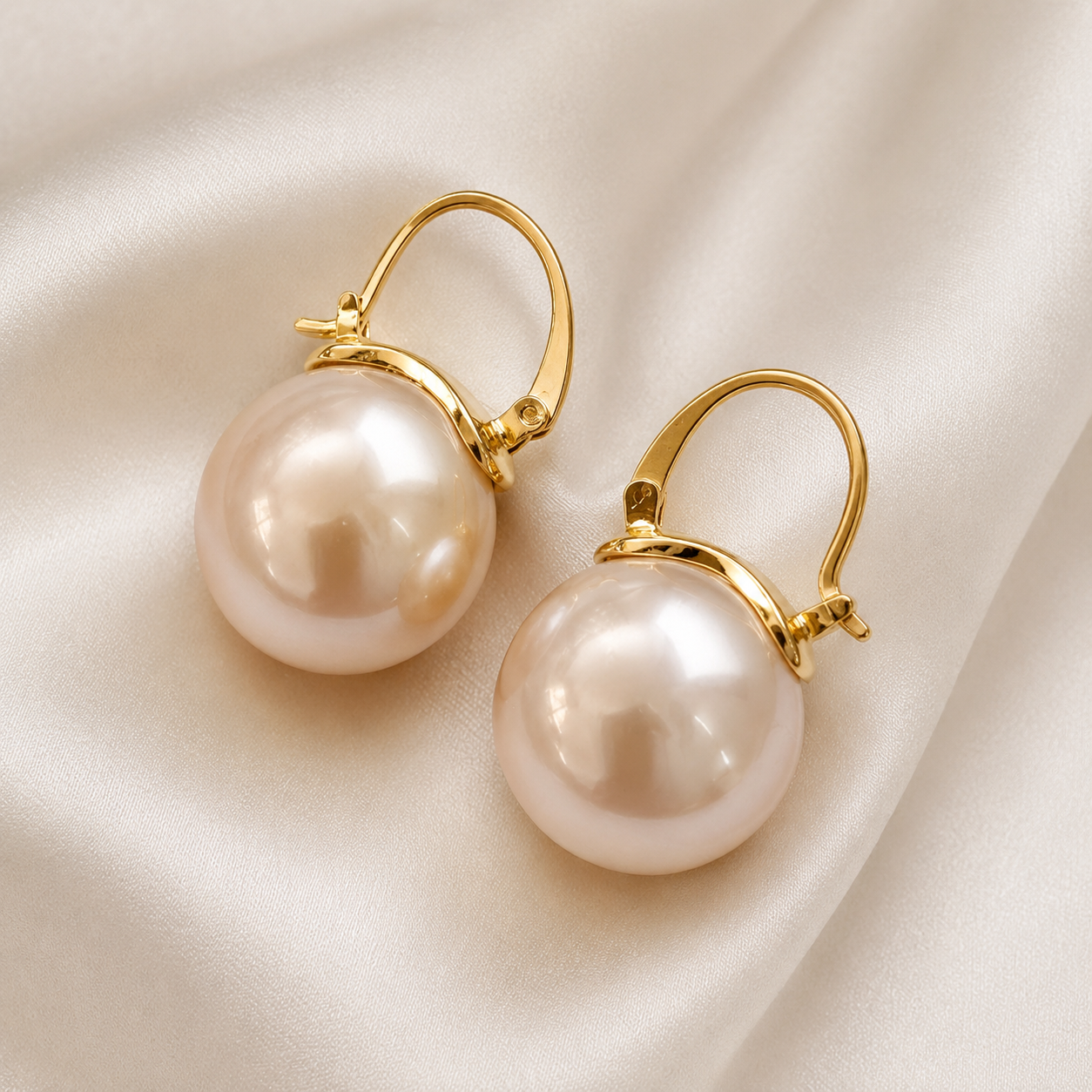 Ariane – Sublime Ohrringe in Gold & Perle