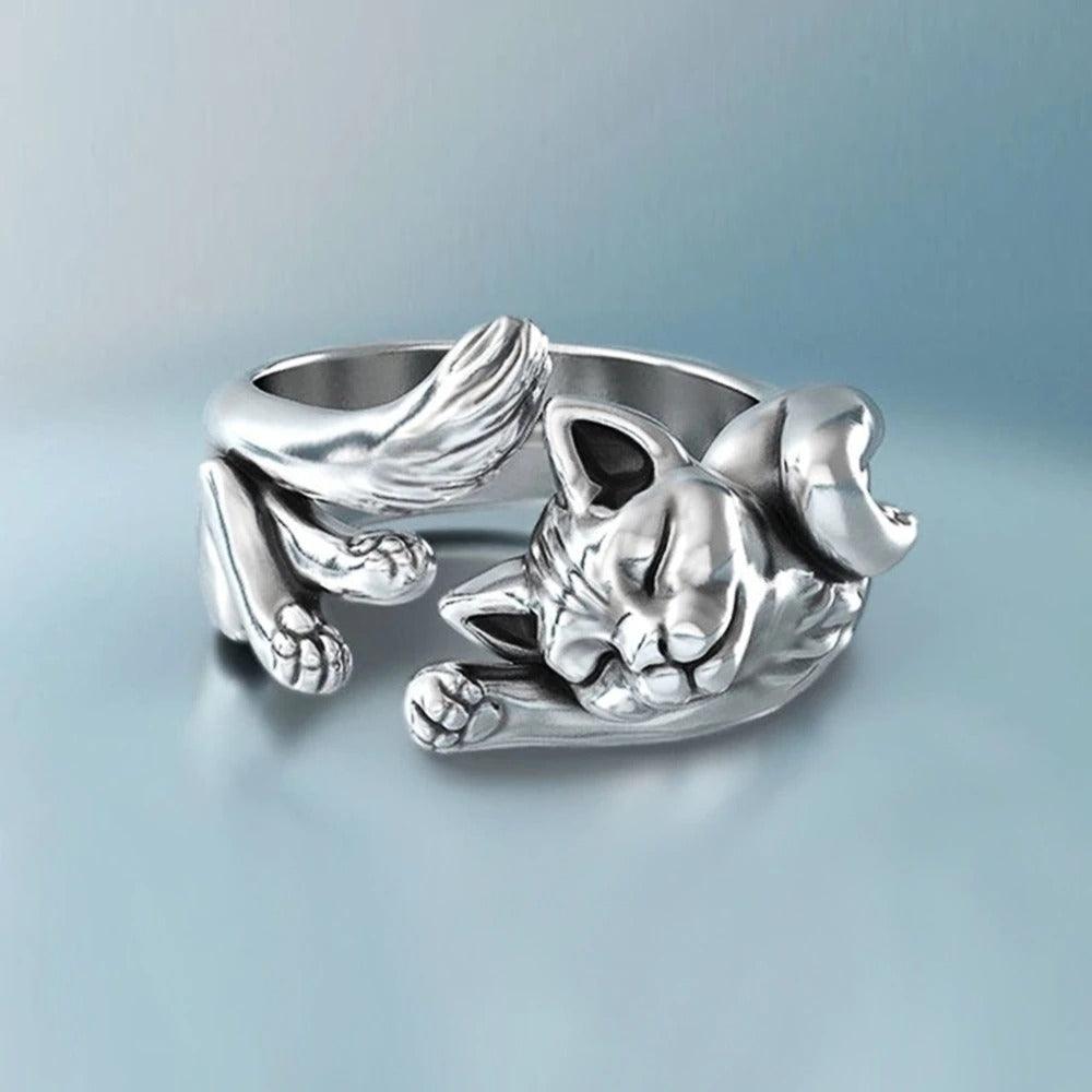 Minette – Ring Kätzchen aus schickem Legierung