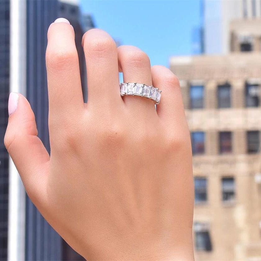 Isabelle – Quadratischer Ring aus Zirkon