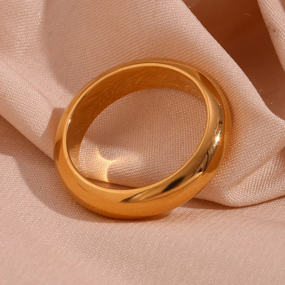 Yorina – Moderner Goldener Ring