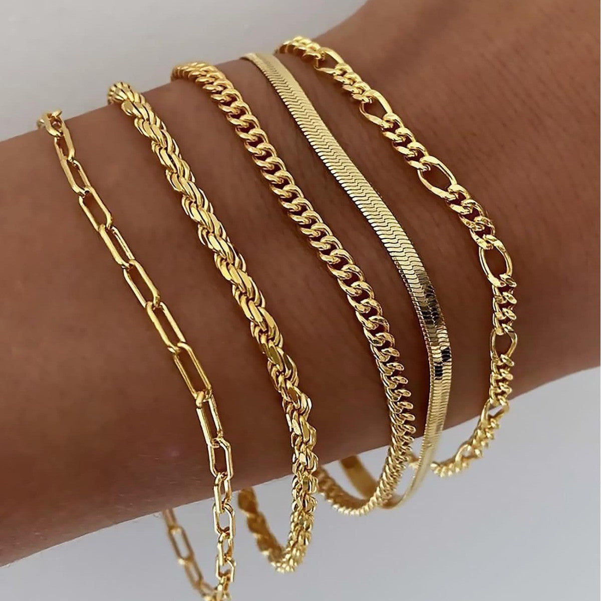 Elara – Set Armbänder Minimalistischer Stil für Frauen