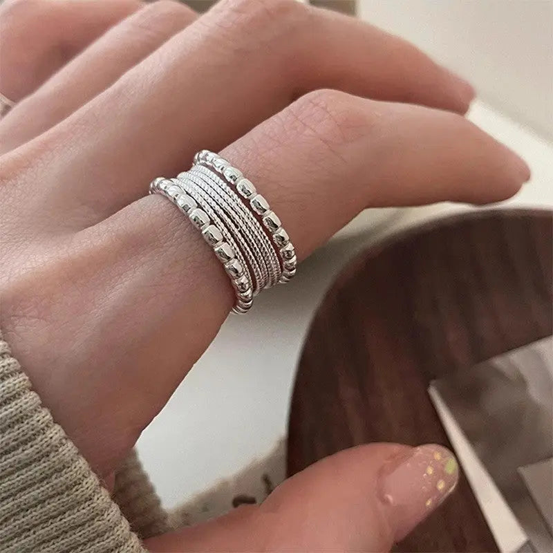 Miles – Feiner Silberring mit Elegantem Design