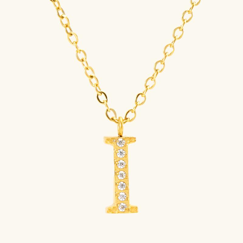Flora – Kette Buchstabe Fein und Elegant