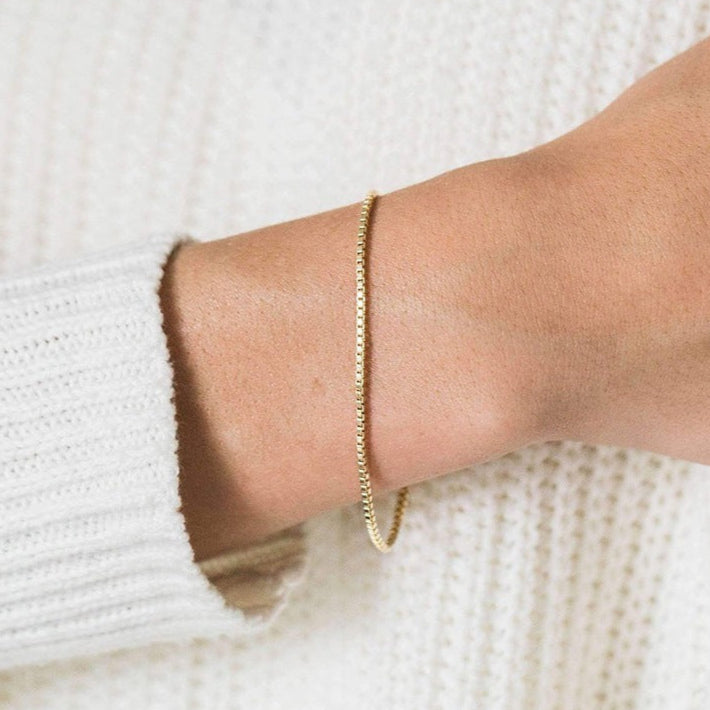 Victoria – Armband Kette Gold