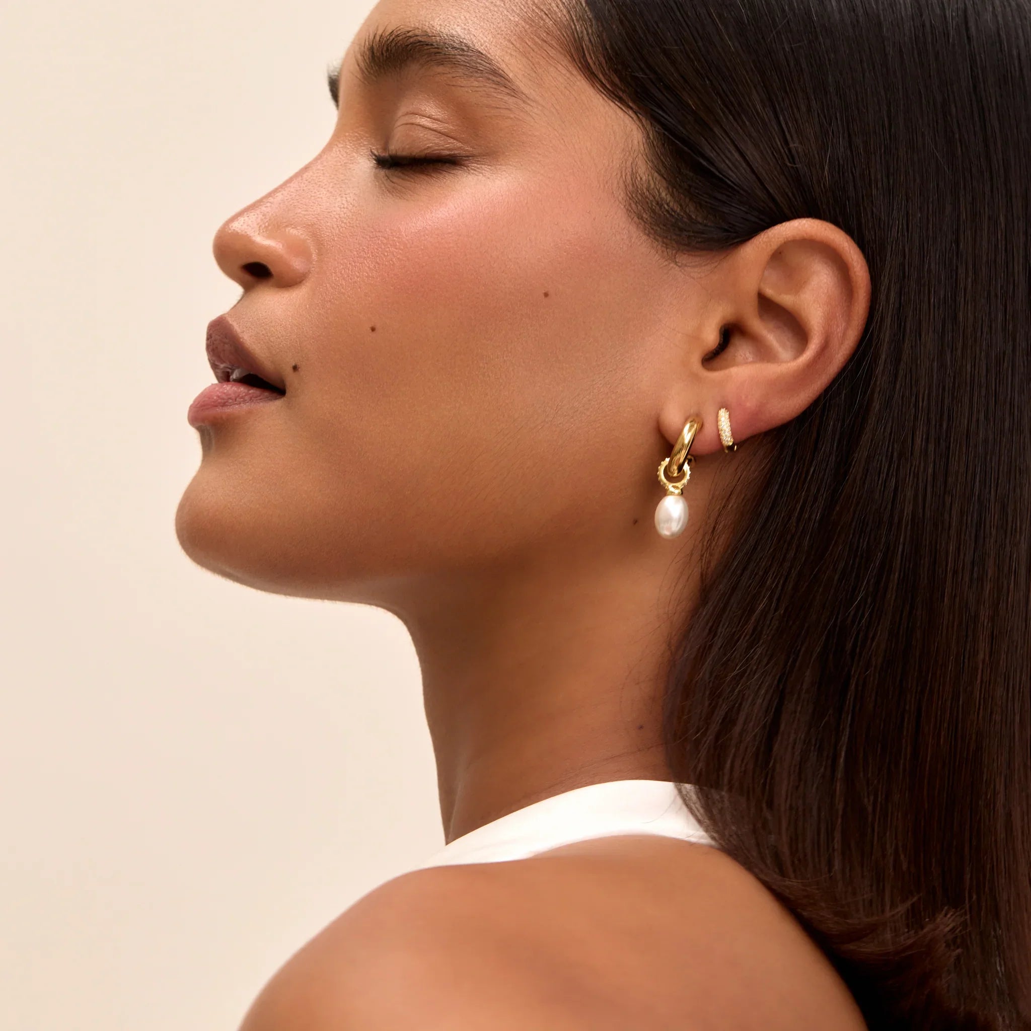 Nala – elegante Perlenohrringe