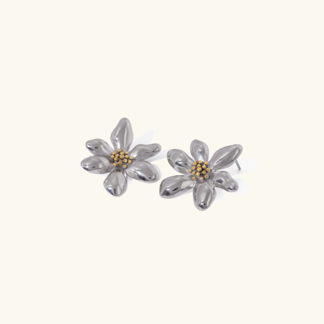 Alexa – Ohrringe Blume Sonnenwende