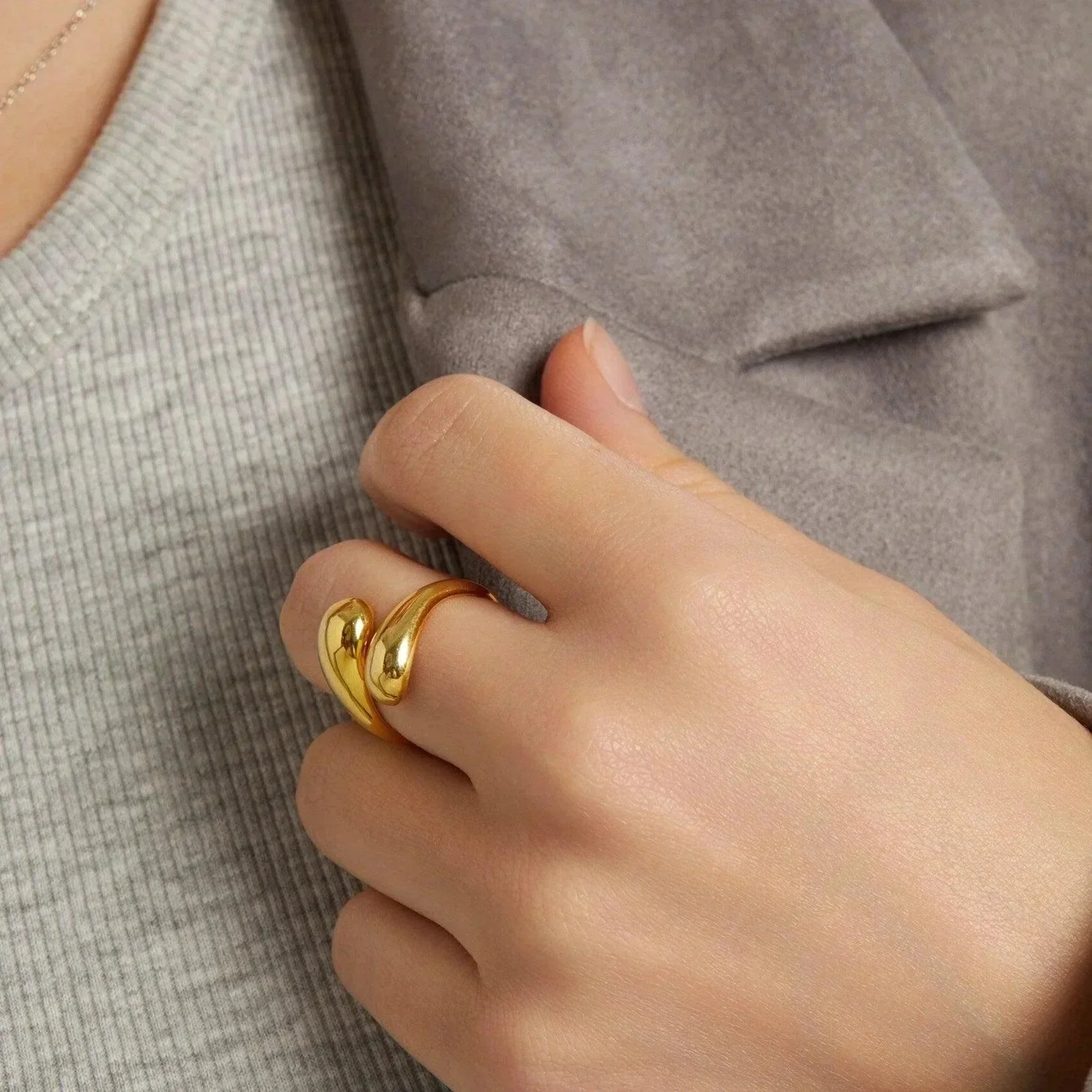 Eloria – Zirkonring Vergoldet 18K