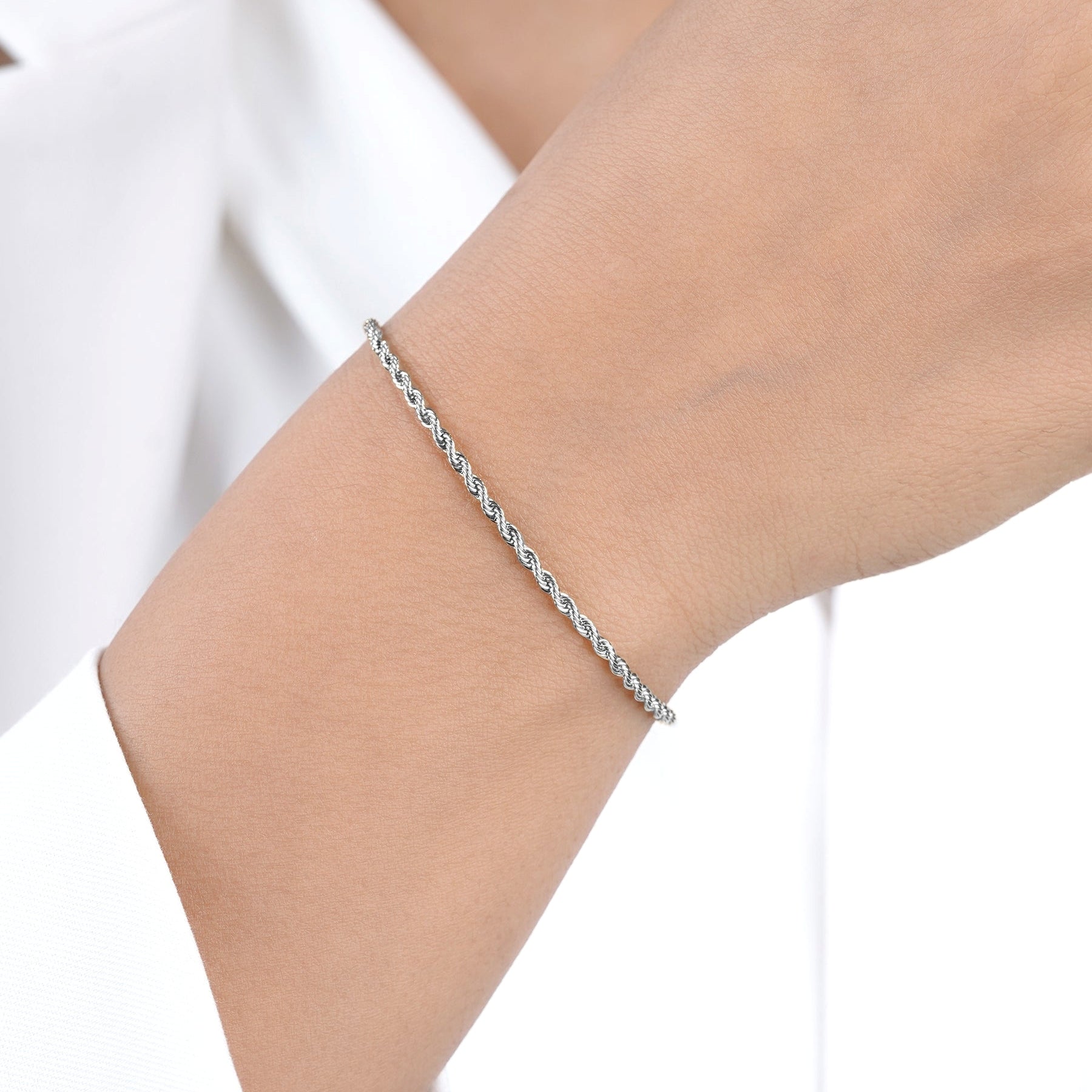 George – Twist-Kette aus Stahl