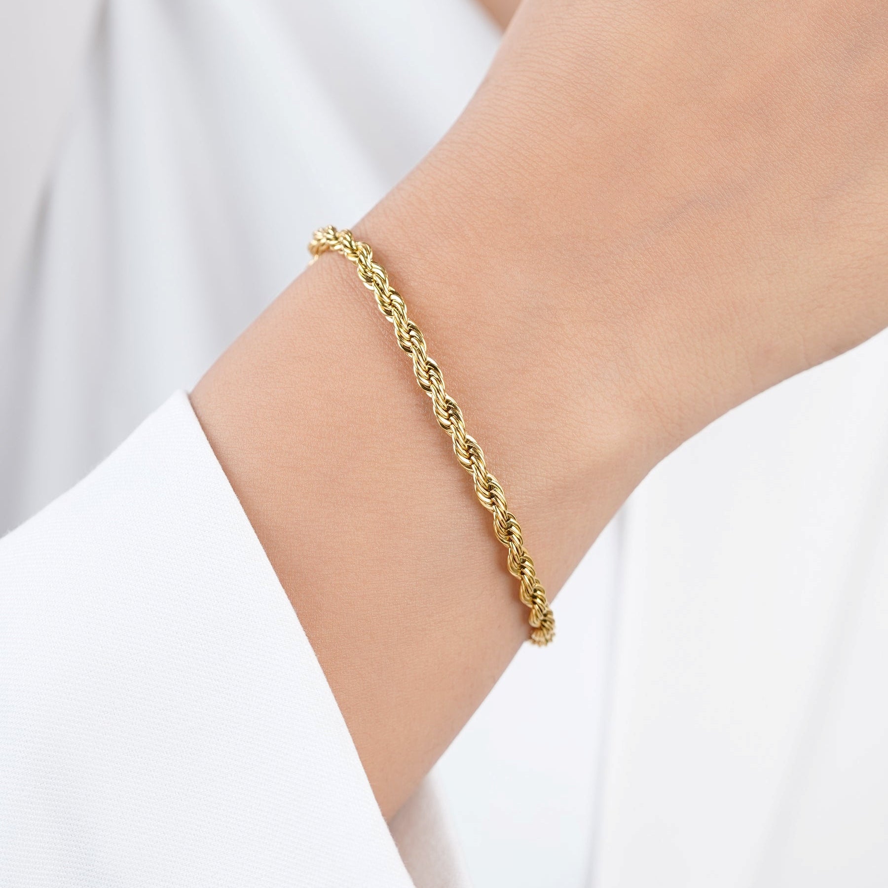 George – Twist-Kette aus Stahl