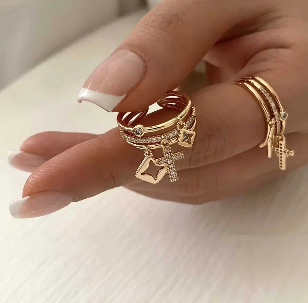 Lysandra – Ring Sterlingsilber Spirituell