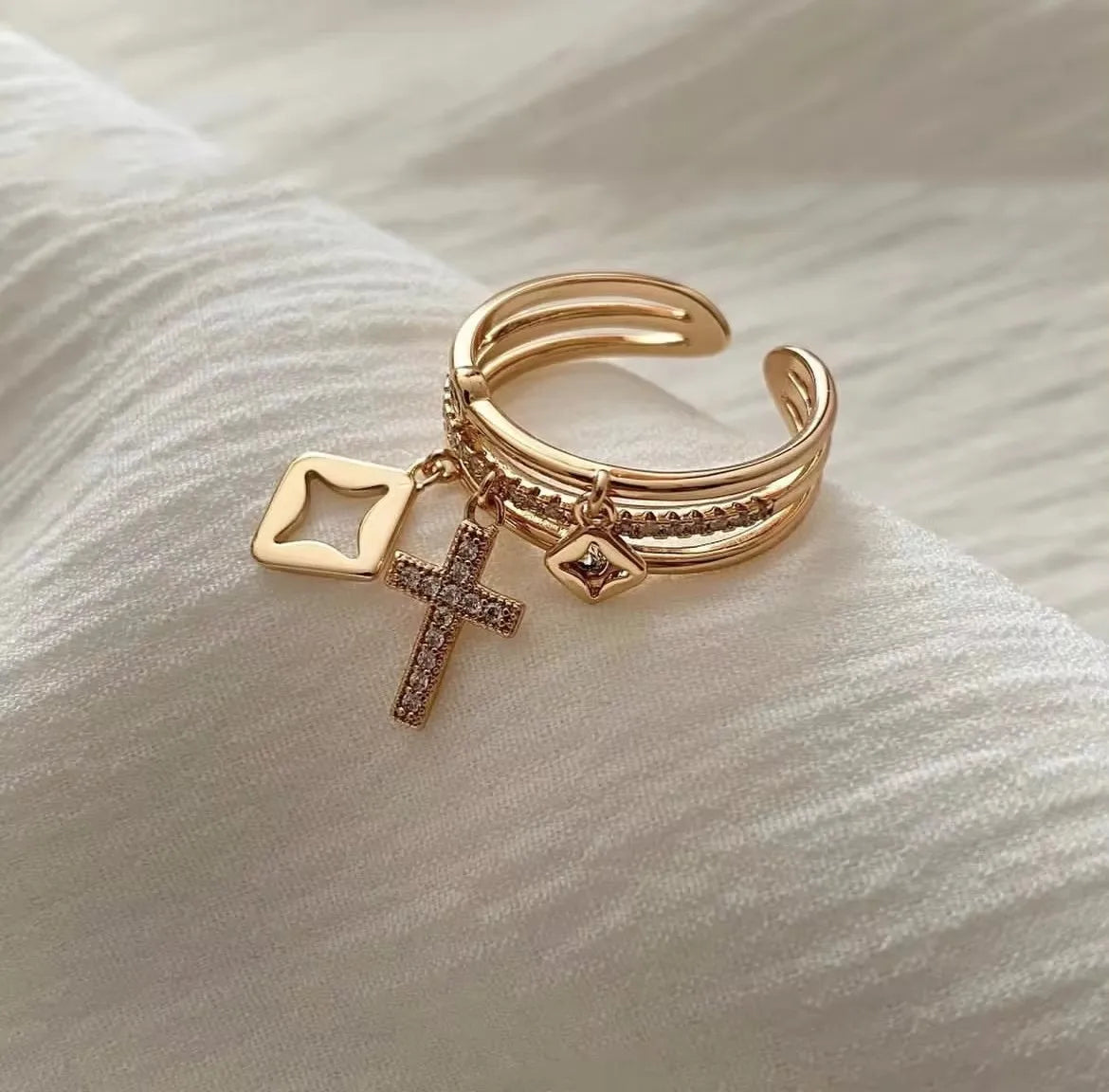 Lysandra – Ring Sterlingsilber Spirituell