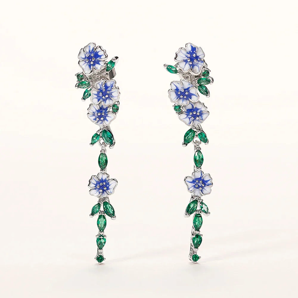 Velencia – Elegante Trompeten-Ohrringe