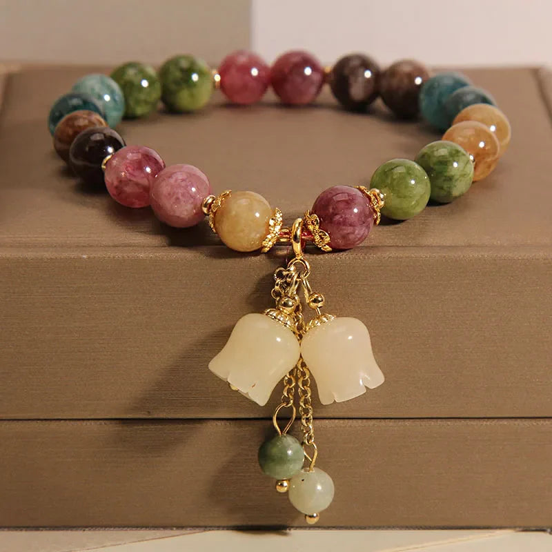 Marian – Armband Wildlily aus Naturstein