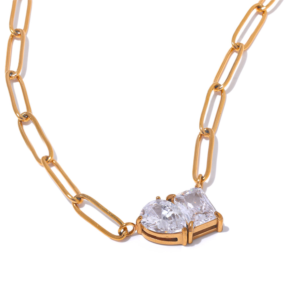 Alessia – Elegante Kette mit Edelsteinen