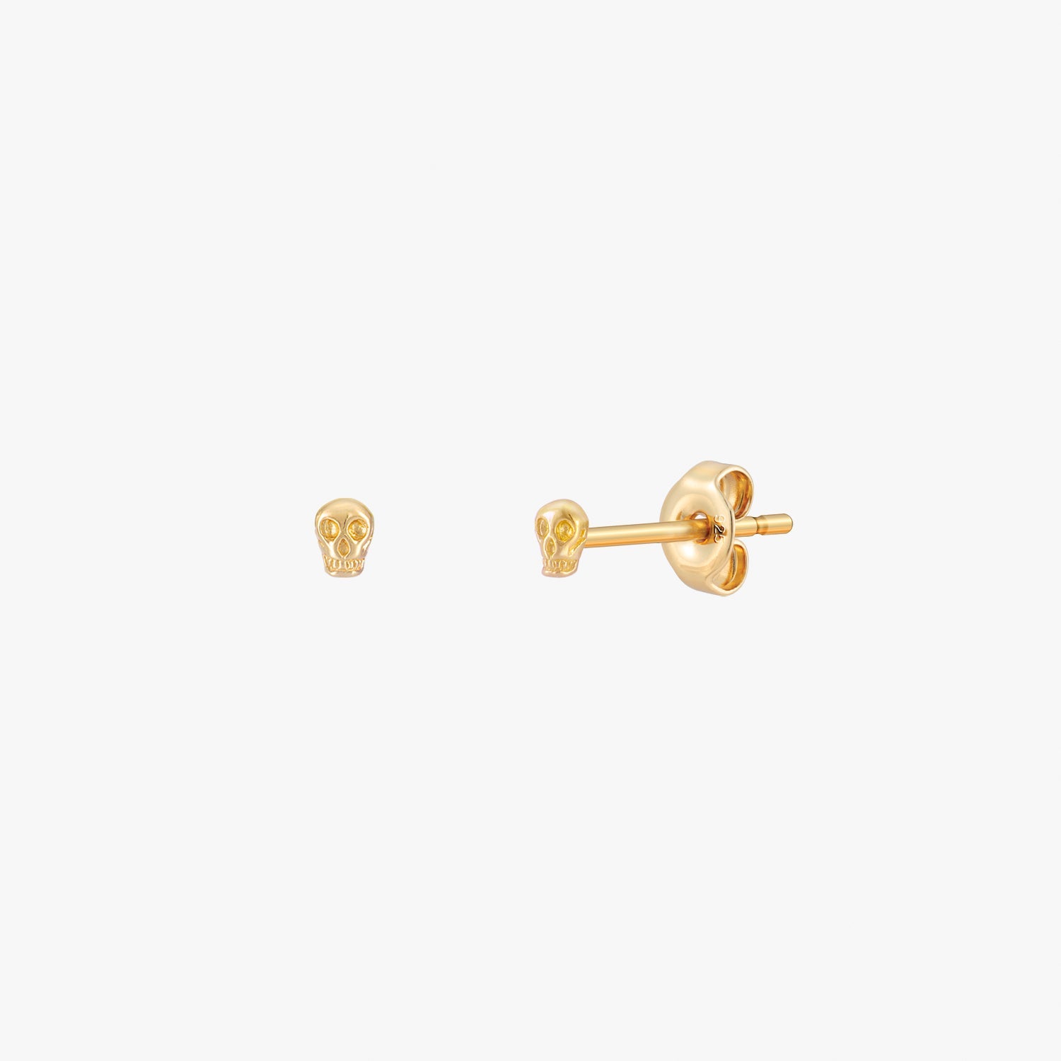 Reem - Kleine Totenkopf-Ohrstecker