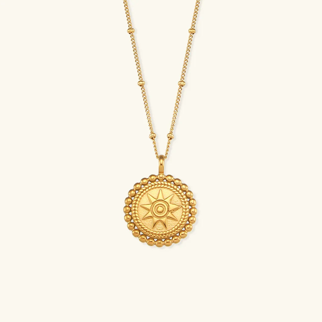 Stacey – Pendentif aus Gold mit Stern