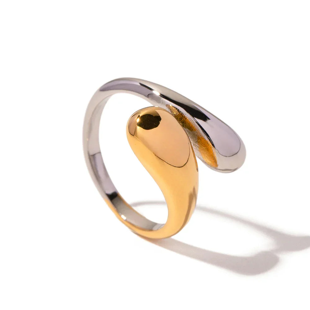 Molly – Ring Tropfenform mehrfarbig