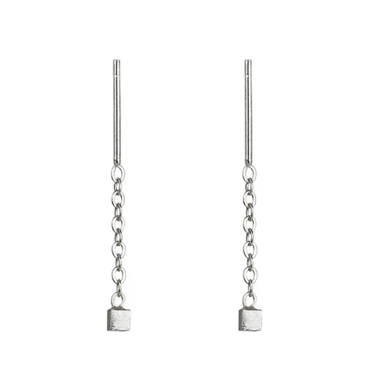 Kaelen – Ohrringe Würfel und Elegante Quasten