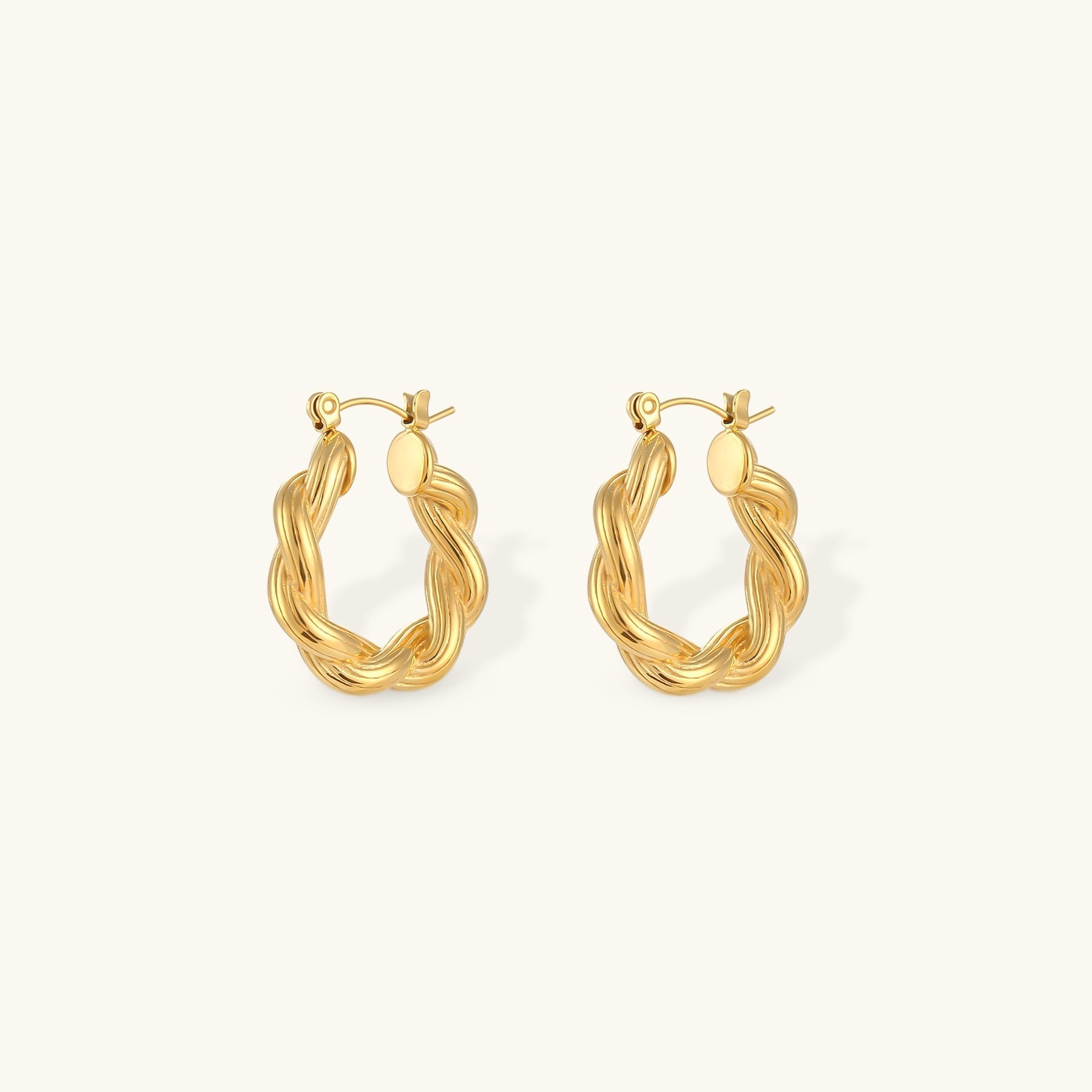 Harmonie – Elegante Twist-Ohrringe