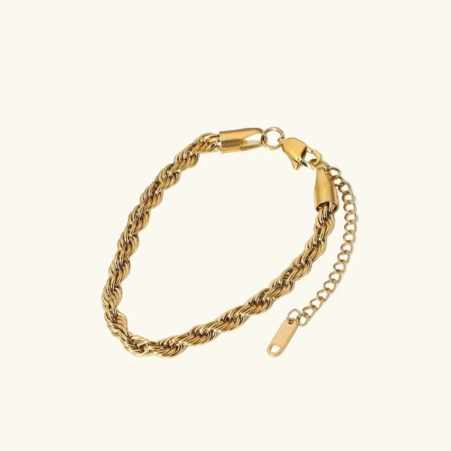 Frankie – Armband Gedrehte Kordel Elegant