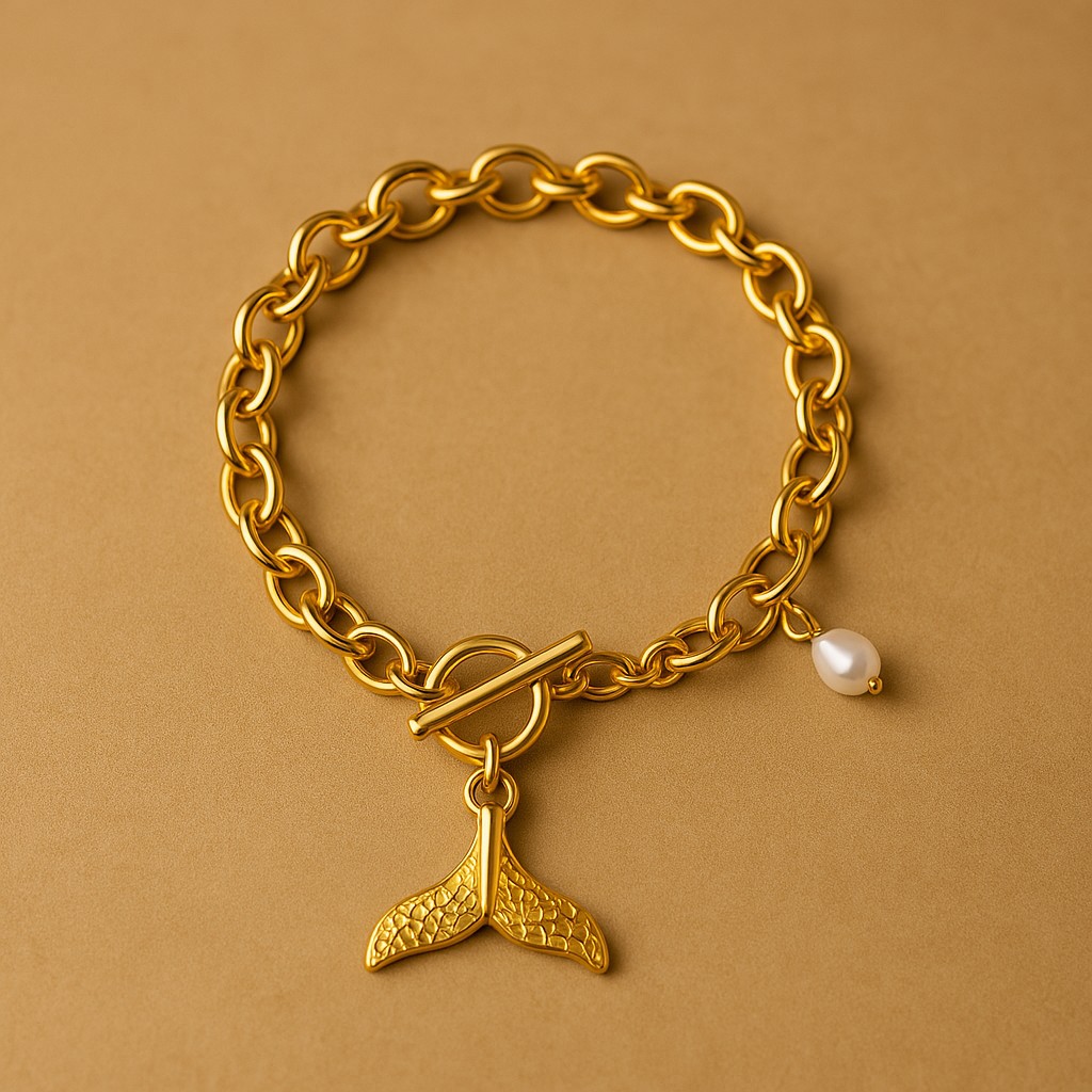 Coralia – Elegantes Muschel-Armband