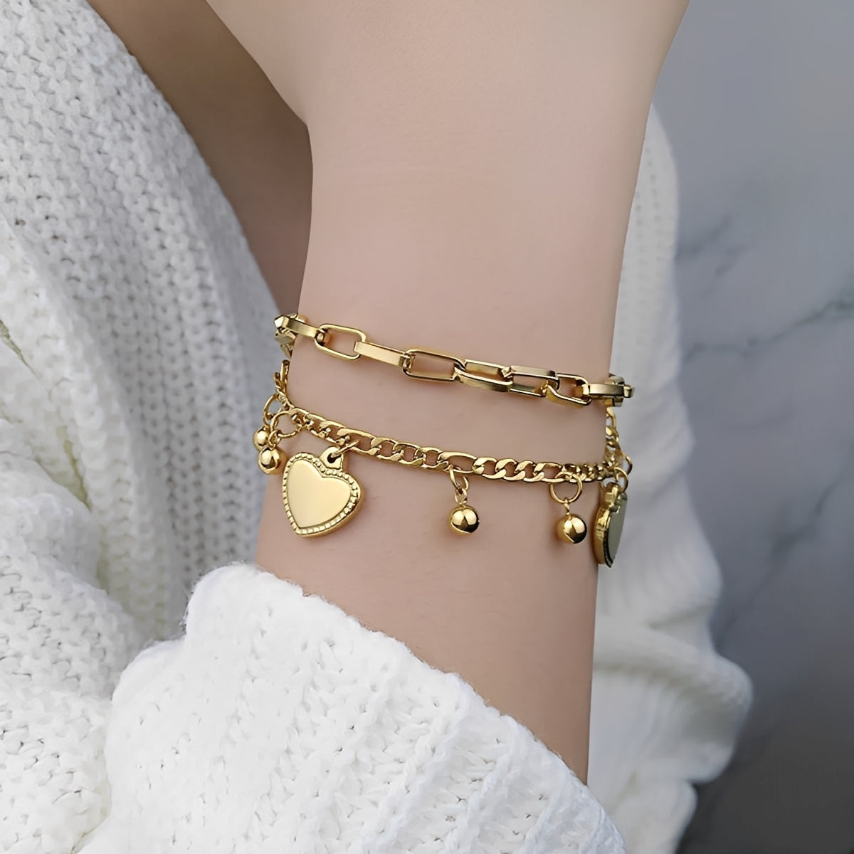 Hana – Romantisches Kettenarmband