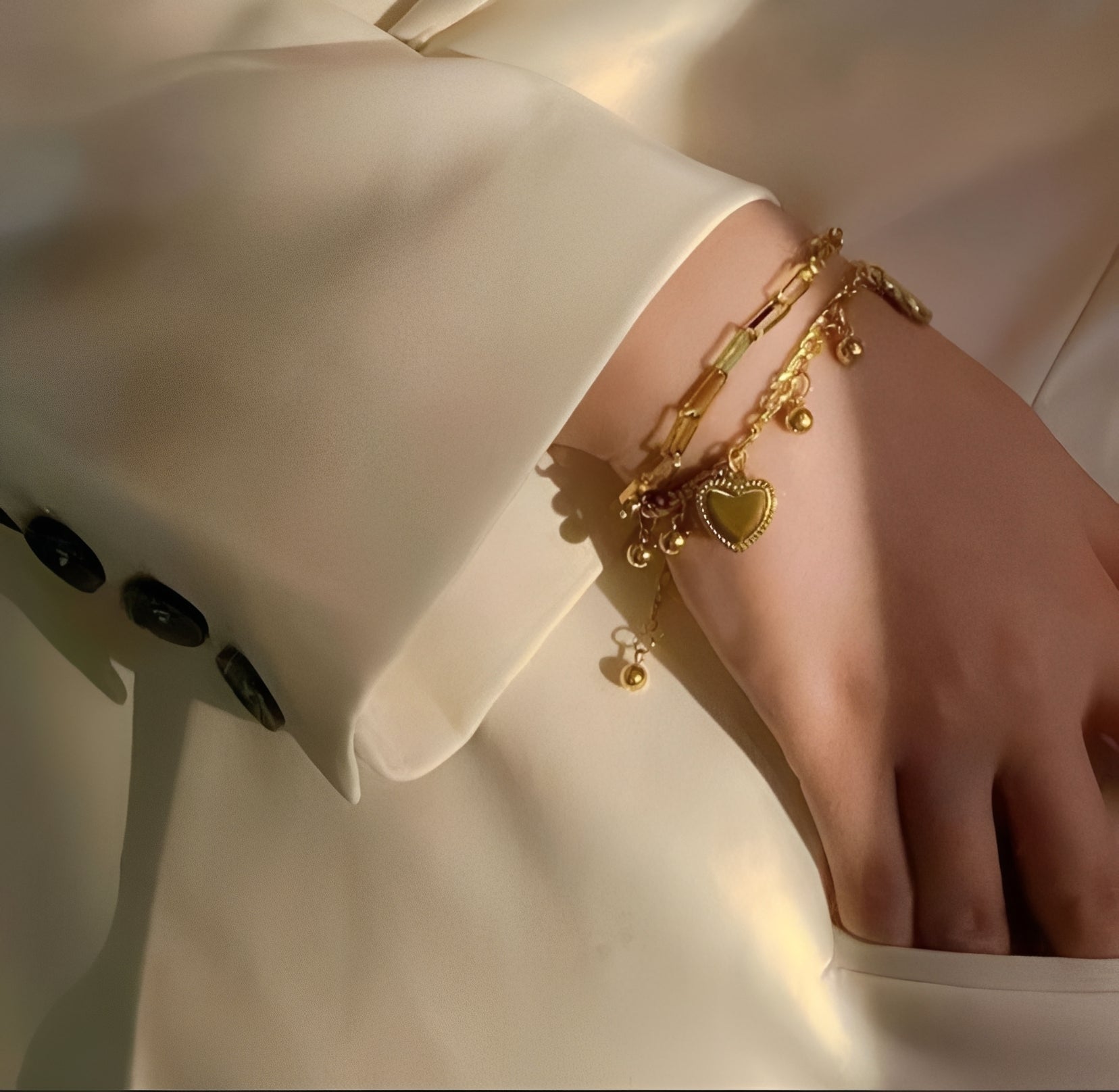 Hana – Romantisches Kettenarmband