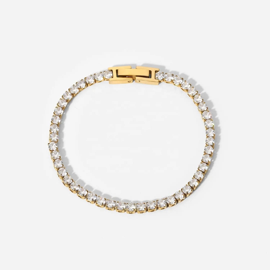 Kiara – Glänzendes Kettenarmband