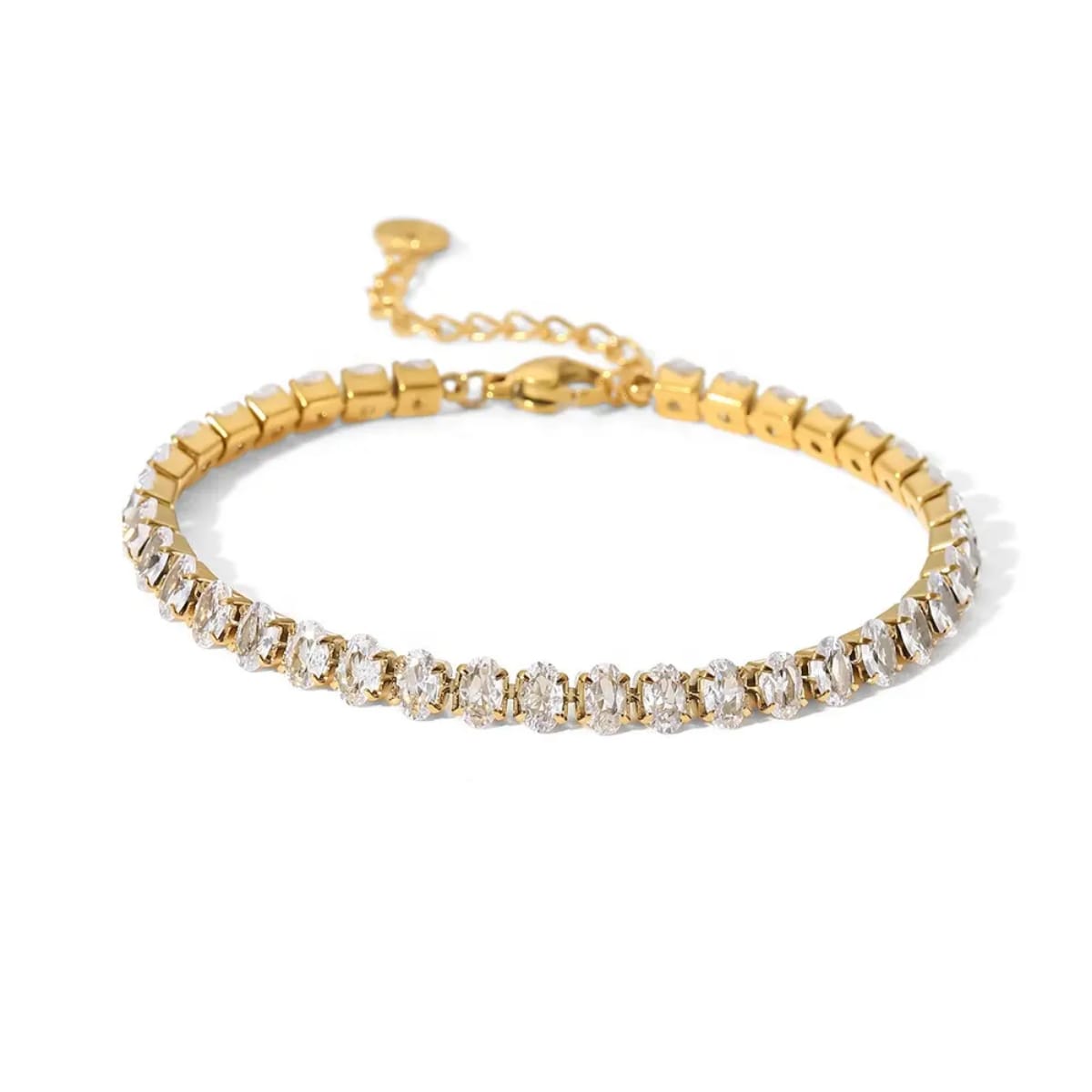 Erina – Elegantes Armband aus Naturstein und Stahl