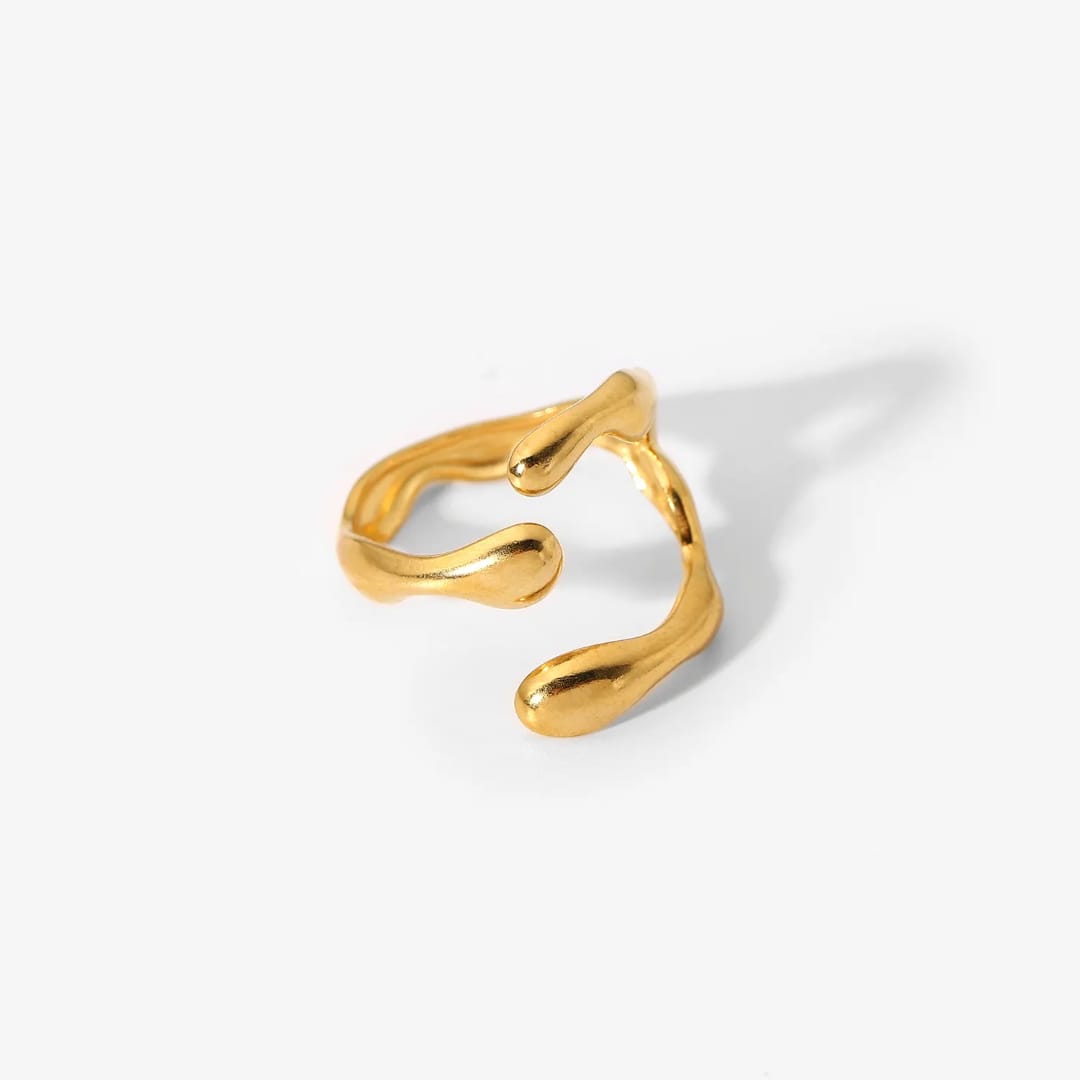 Aika – Eleganter unregelmäßiger Halbmondring
