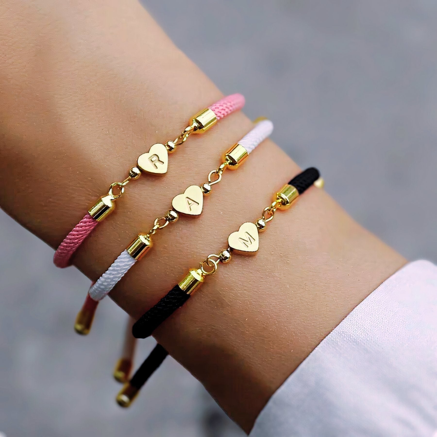 Daphne – Armband Herz Personalisiert für Frau