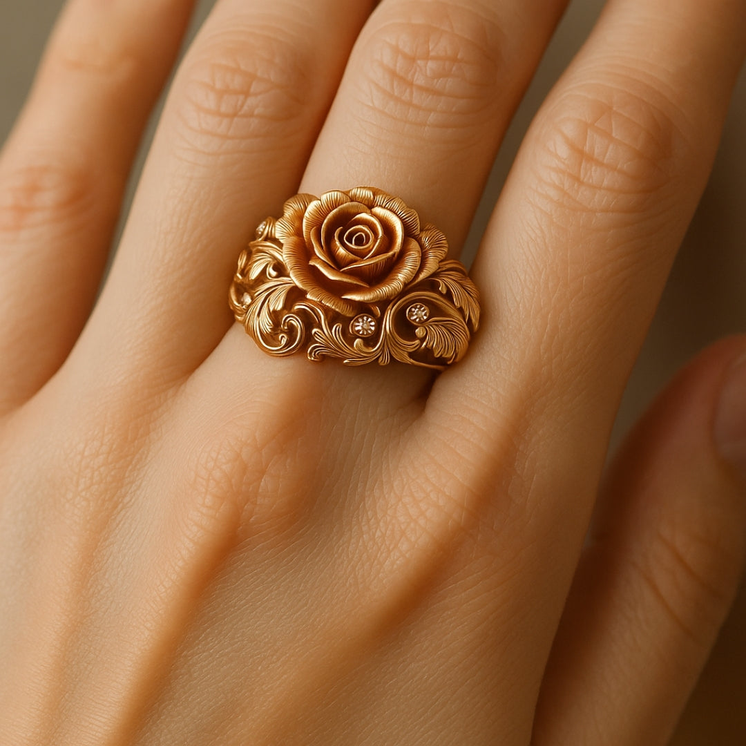 Raisa – Ring Goldene Blume