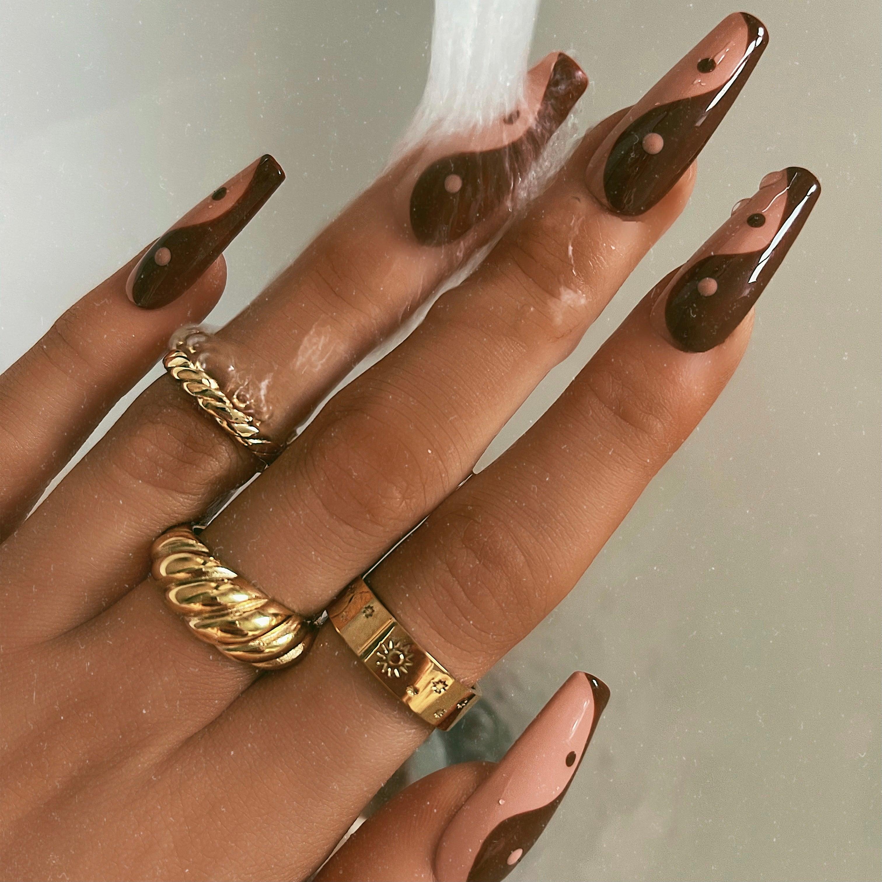 Miley – Elegante Ring aus beschichtetem Edelstahl