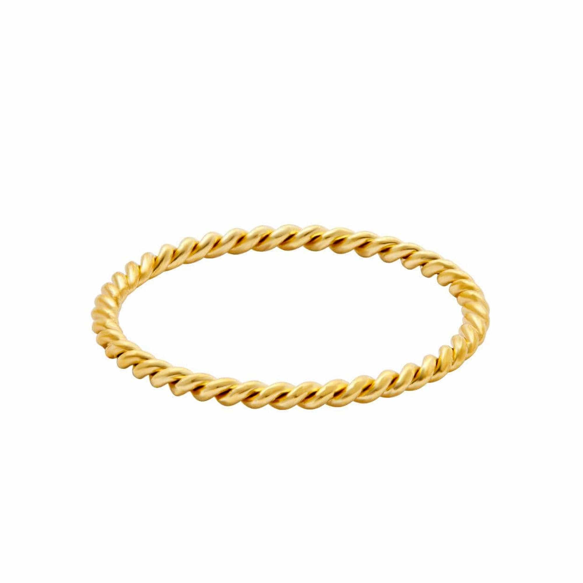 Rina – Gedrehter Ring aus Titanstahl