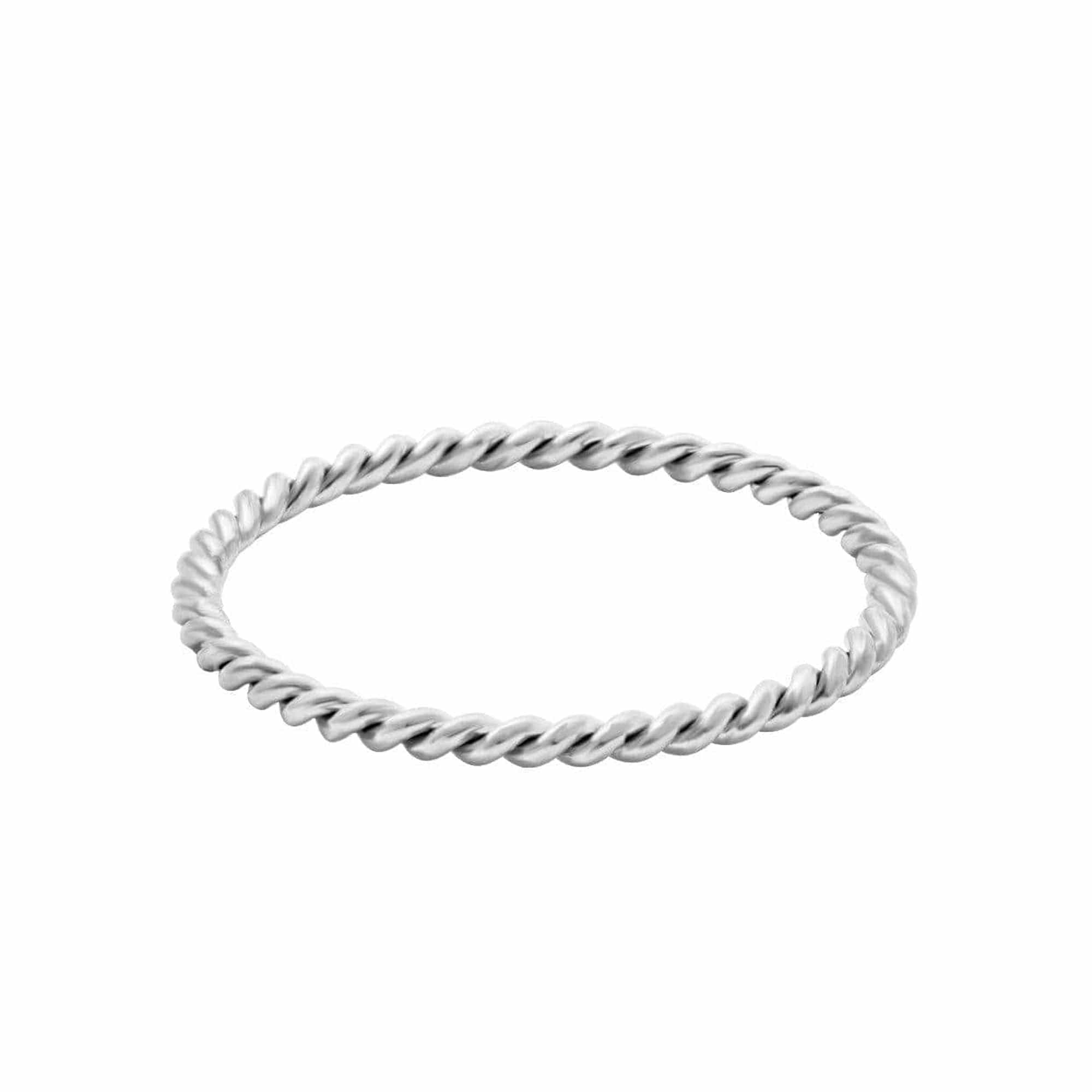 Rina – Gedrehter Ring aus Titanstahl