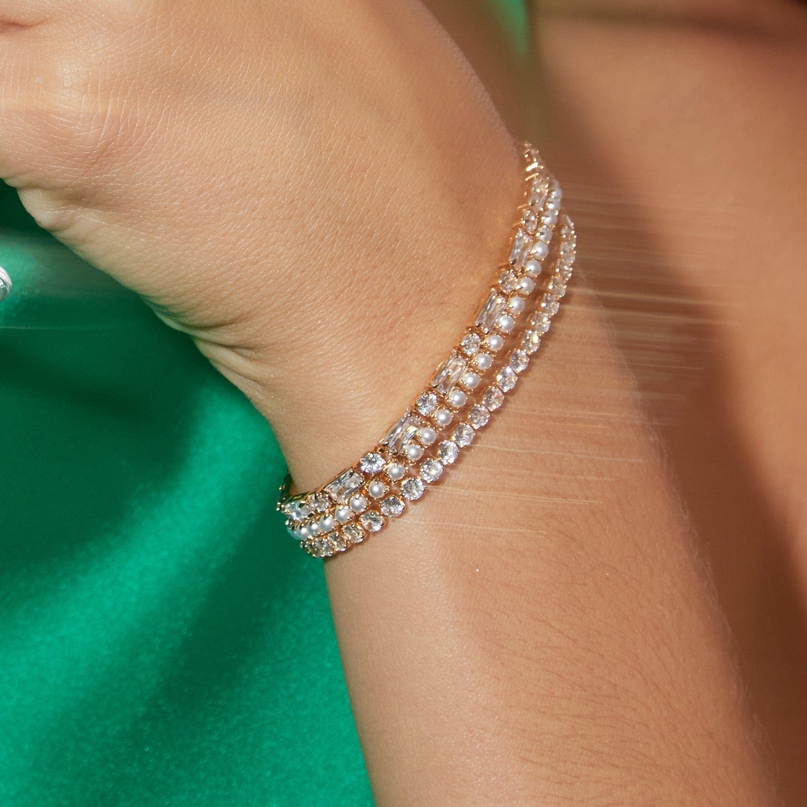 Dakota – Tennisarmband mit eleganten Kristallen