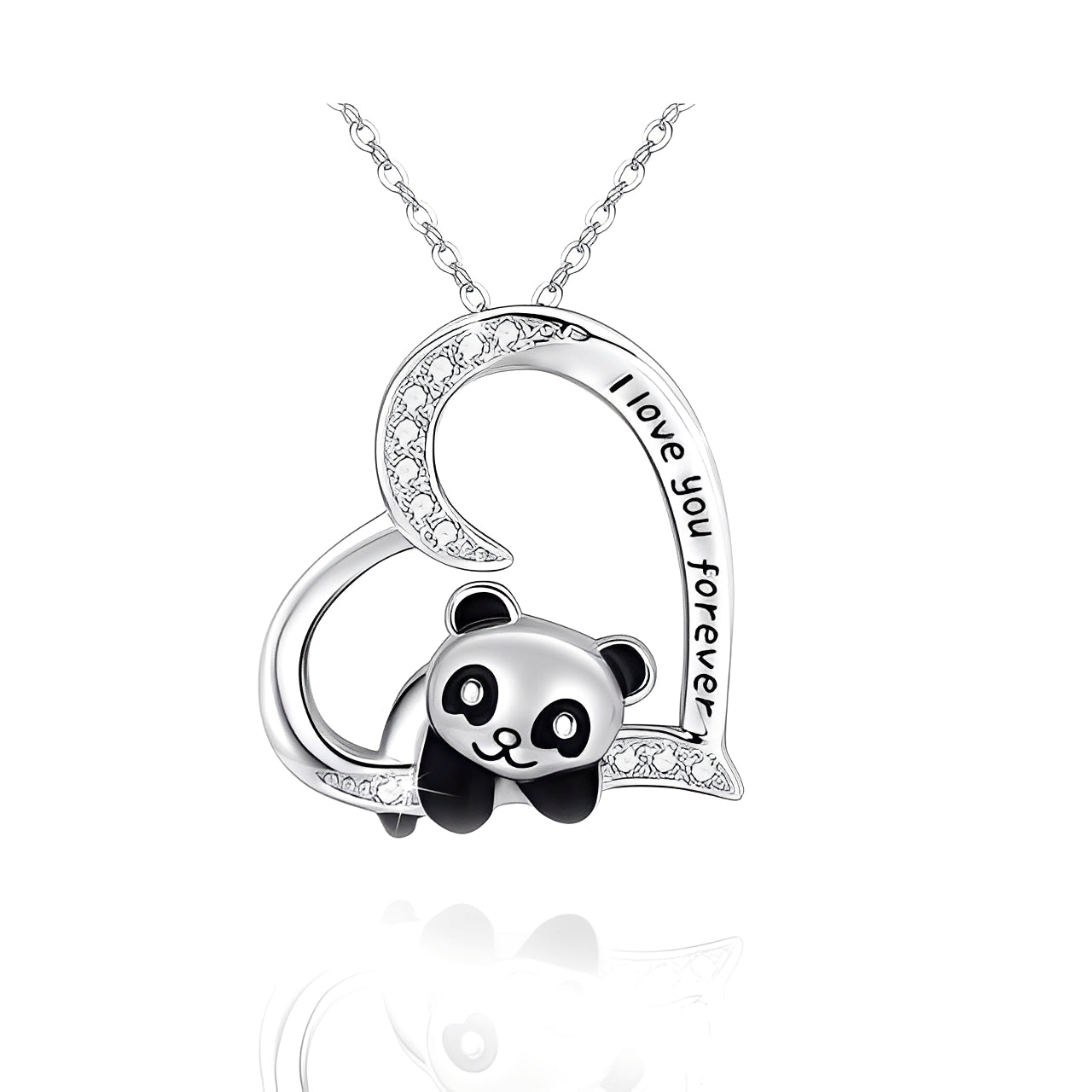 Bao – Halskette Panda Glücksbringer