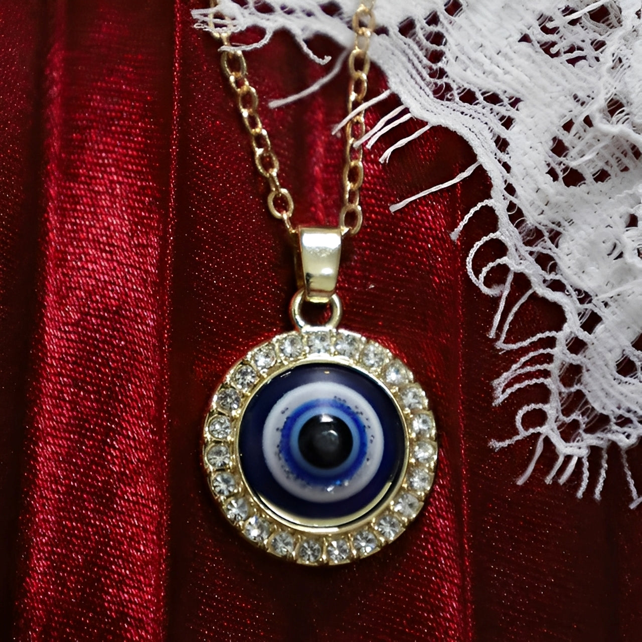 Eleni – Halskette Schützendes Blaues Auge Matiasma