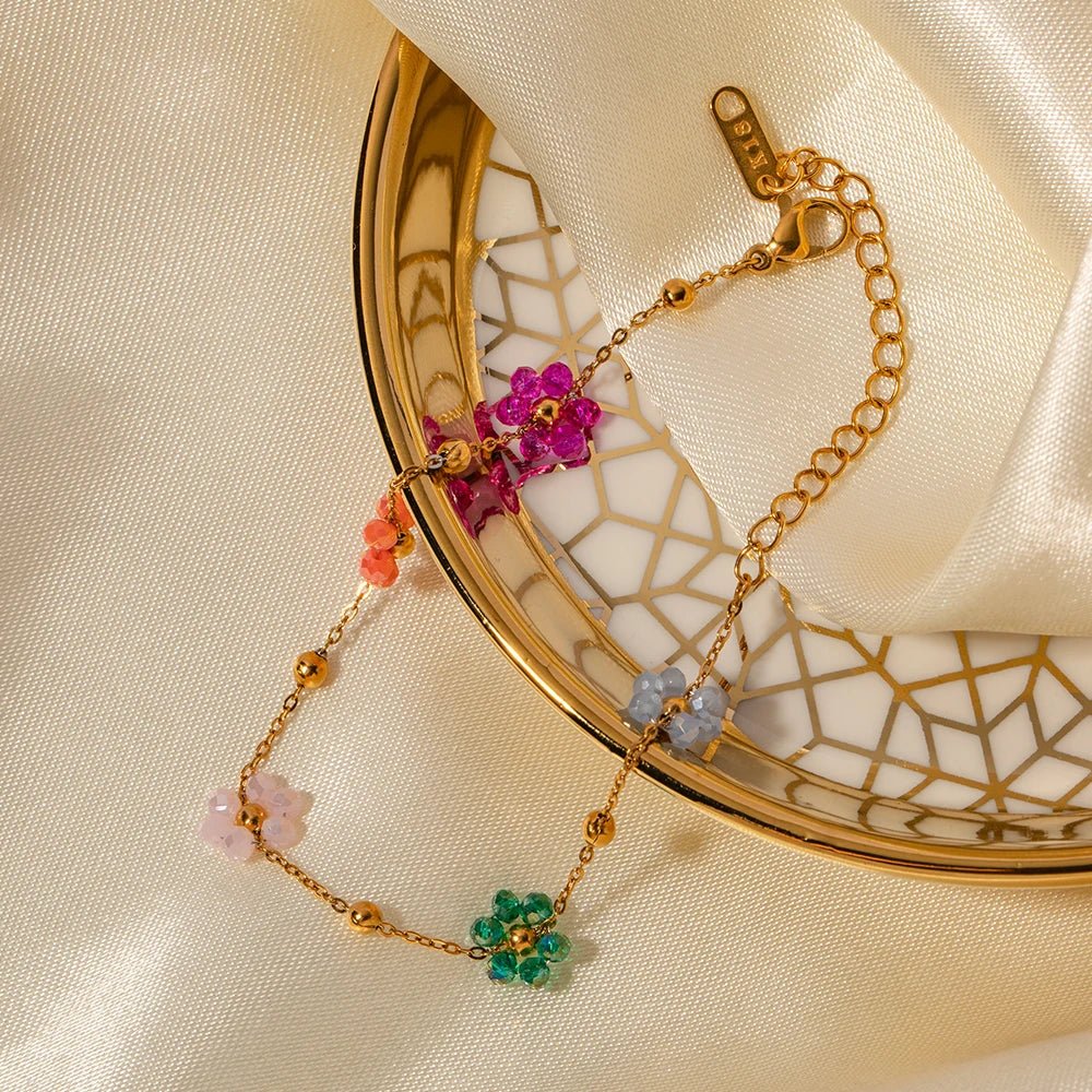 Eliane – Frühlingshafte Blumenschmuck
