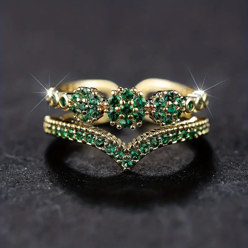 Nerisse – Goldener Valgarde Raffinierter Ring
