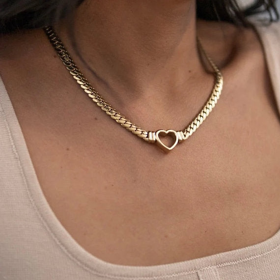 Ara – Halskette Herz Gold