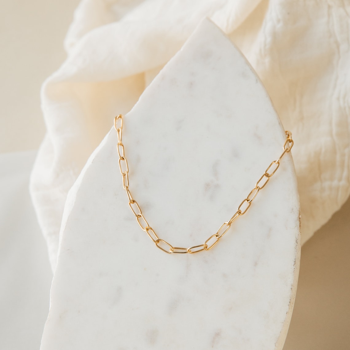 Clip Kette Link - Layer Link Halskette
