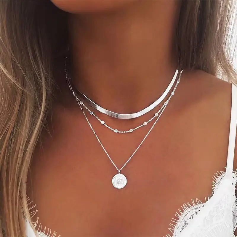 Strahlende Eleganz – Klassische Silberkette