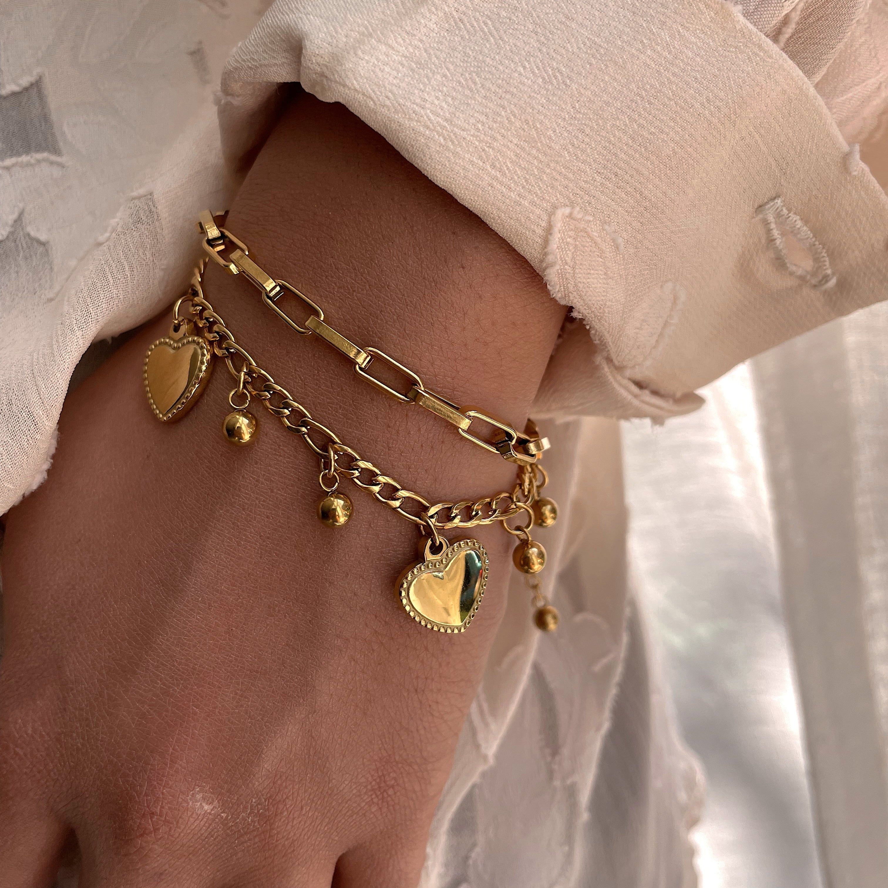 Yuna – Koreanisches Love-Kettenarmband