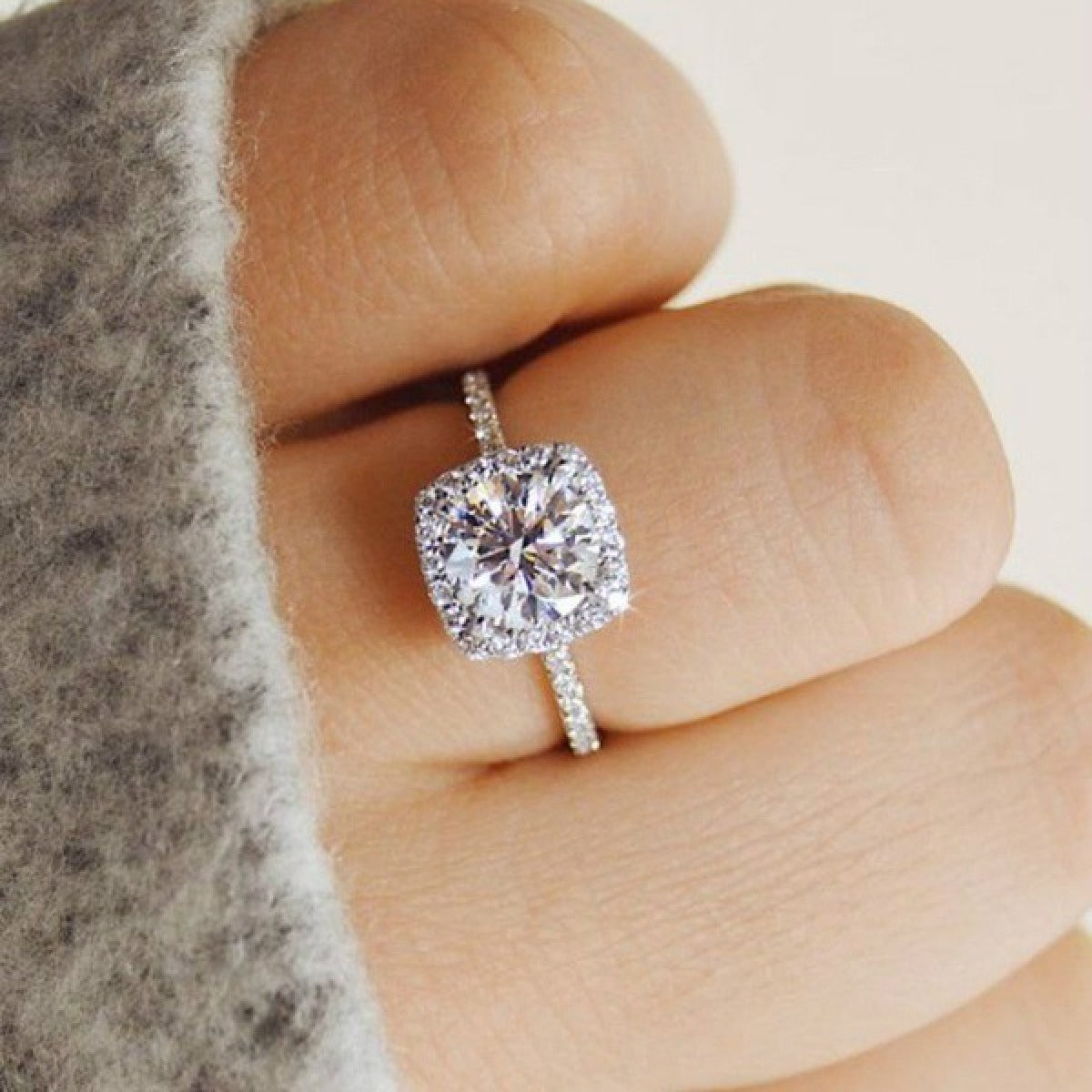 Riley – Ring aus Silber mit Diamant