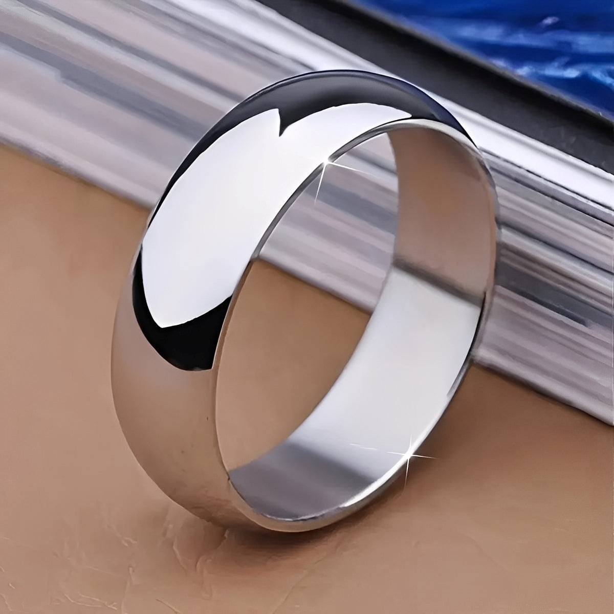 Julien – Bague Acier Titan