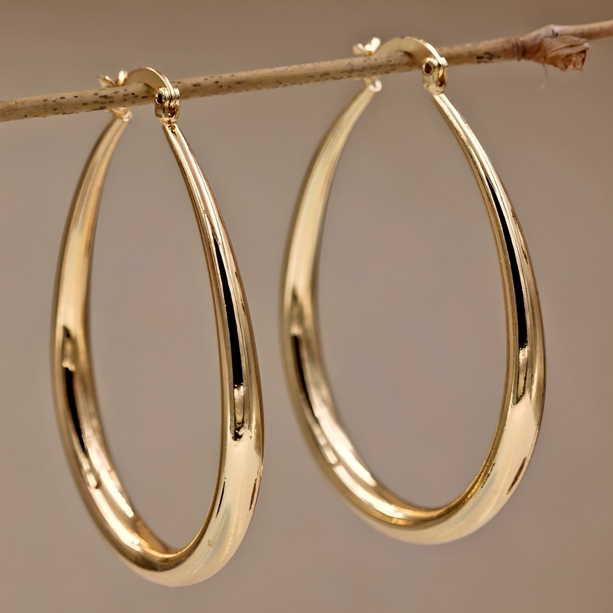 Elysse – Elegante Kreolen in Gold