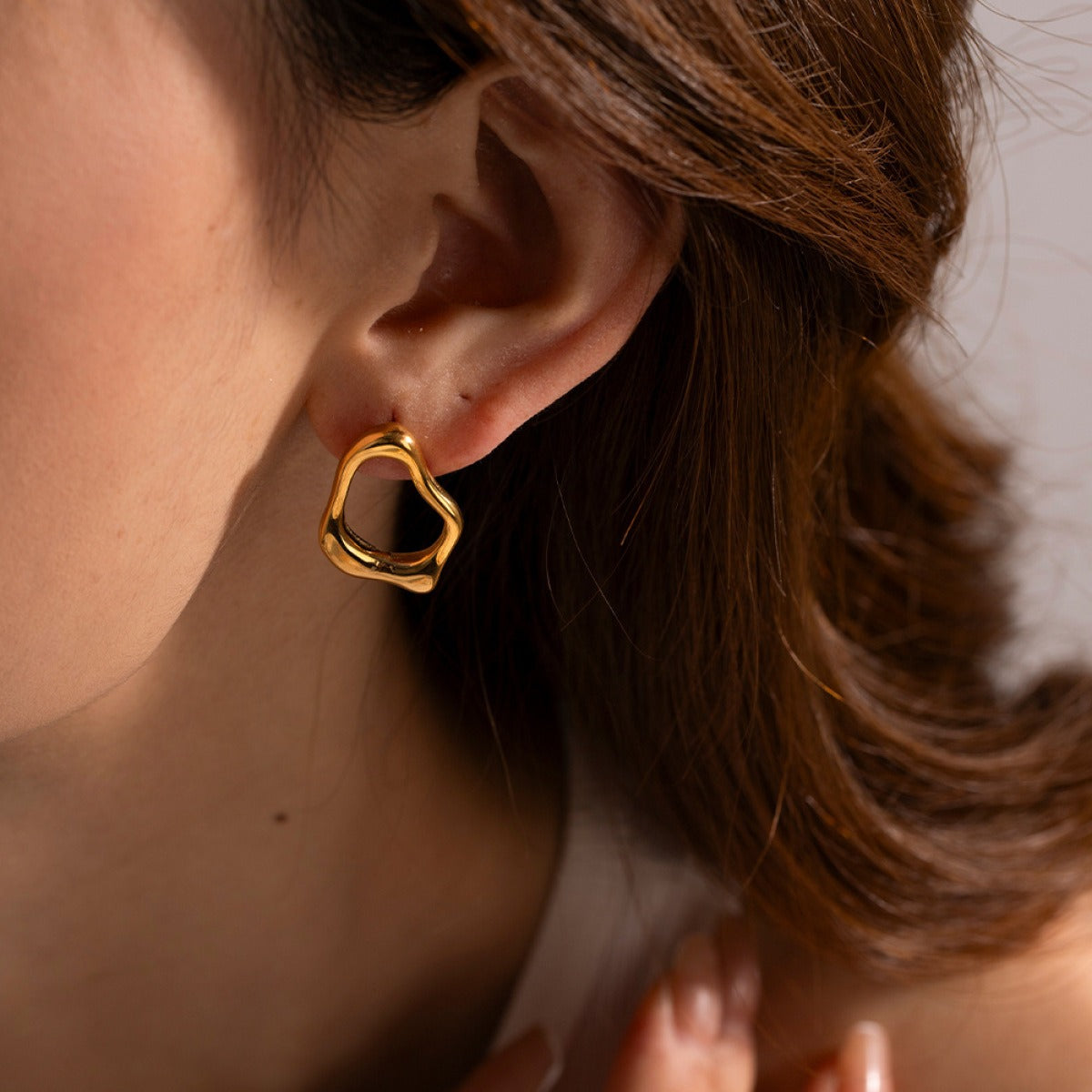 Ines – Elegante Geometrische Ohrringe